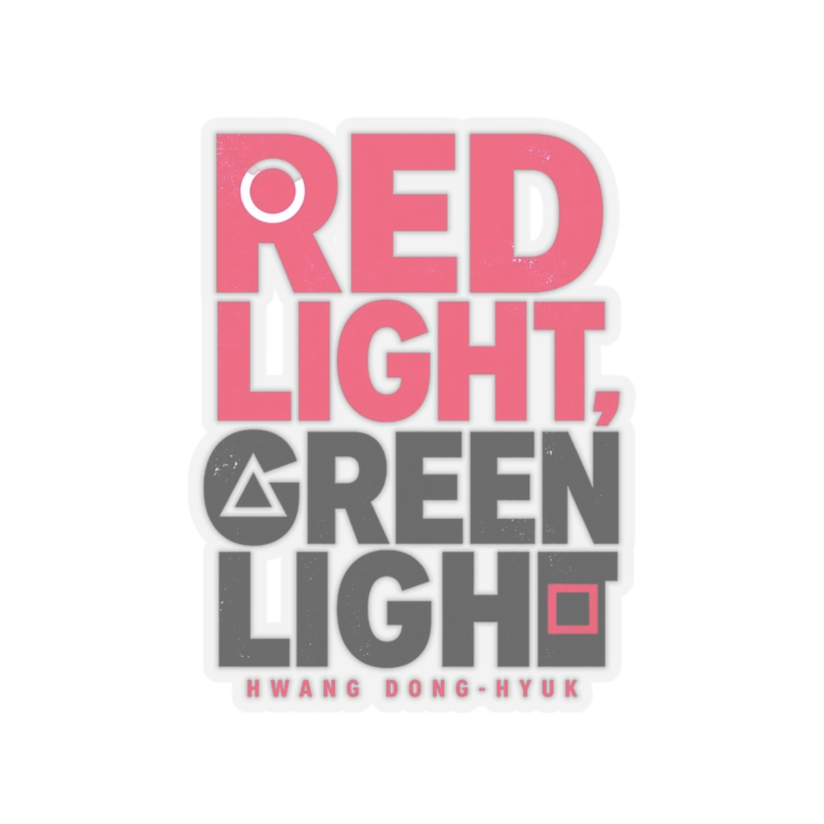 Squid Game "Red Light, Green Light" Sticker