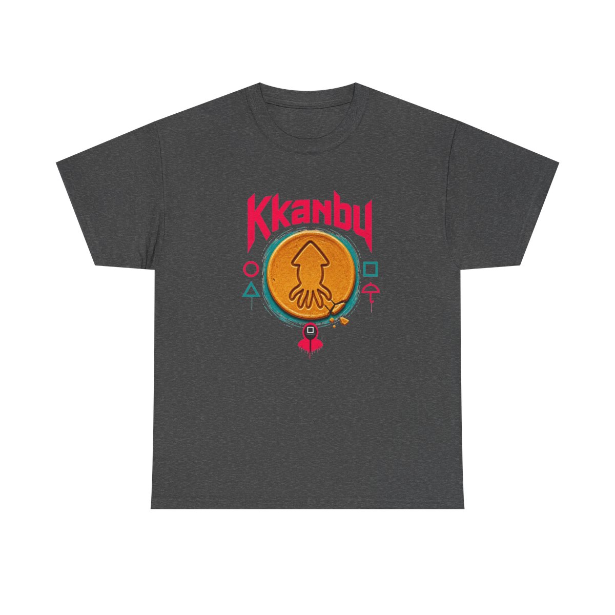 Squid Game "Kkanbu" Unisex Tee - alternate angle 2, merchandise