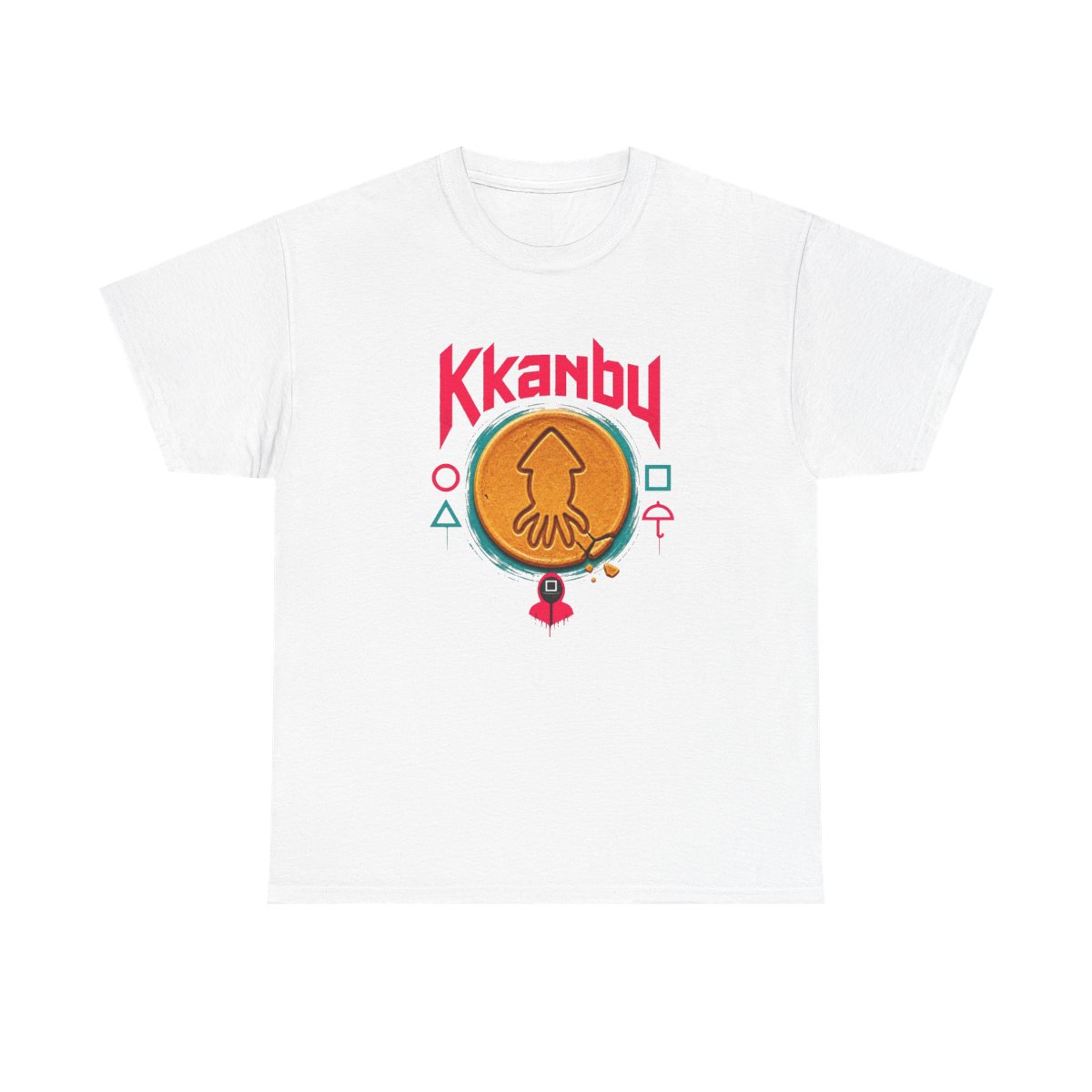 Squid Game "Kkanbu" Unisex Tee - alternate angle 3, merchandise