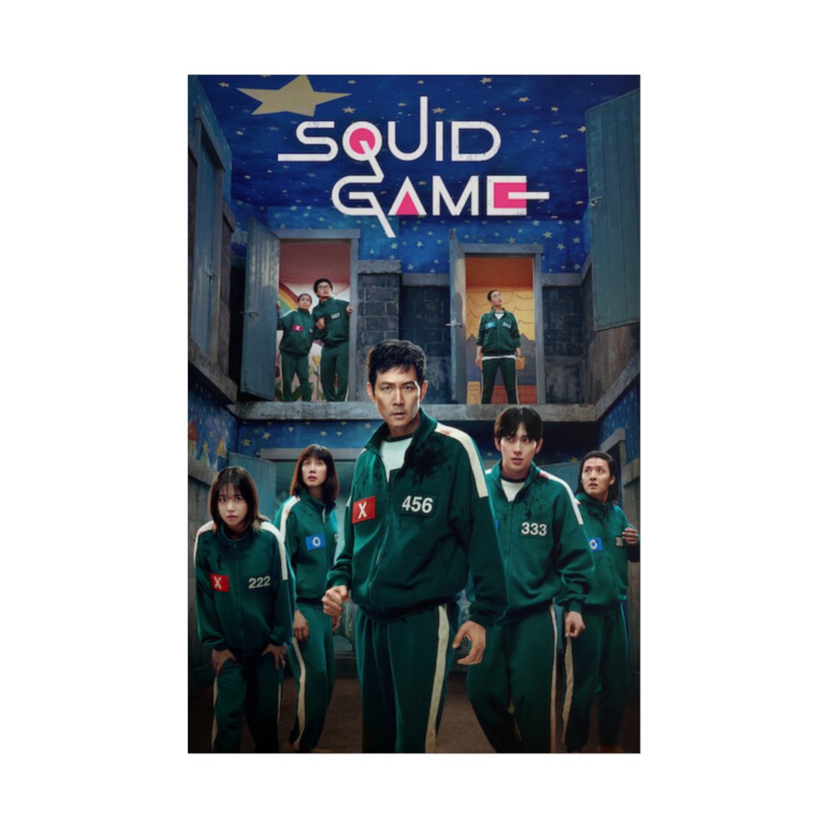 Squid Game poster Rolled Posters | TV show wall art, K-drama print | Squid Game Merch